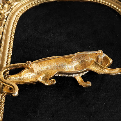 "Untamed" Tiger Statement Brooch