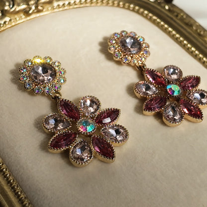 Monet Garden Queen's Floral Dangles