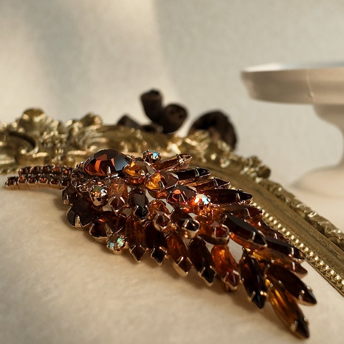 Juliana D&E "Alchemist's Leaf" Brooch