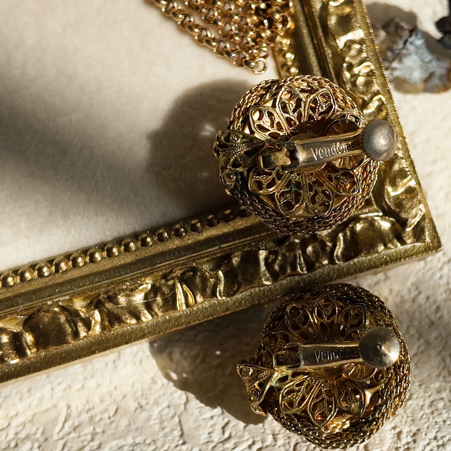 Vendôme "Golden Fleece" Tassel Brooch Set