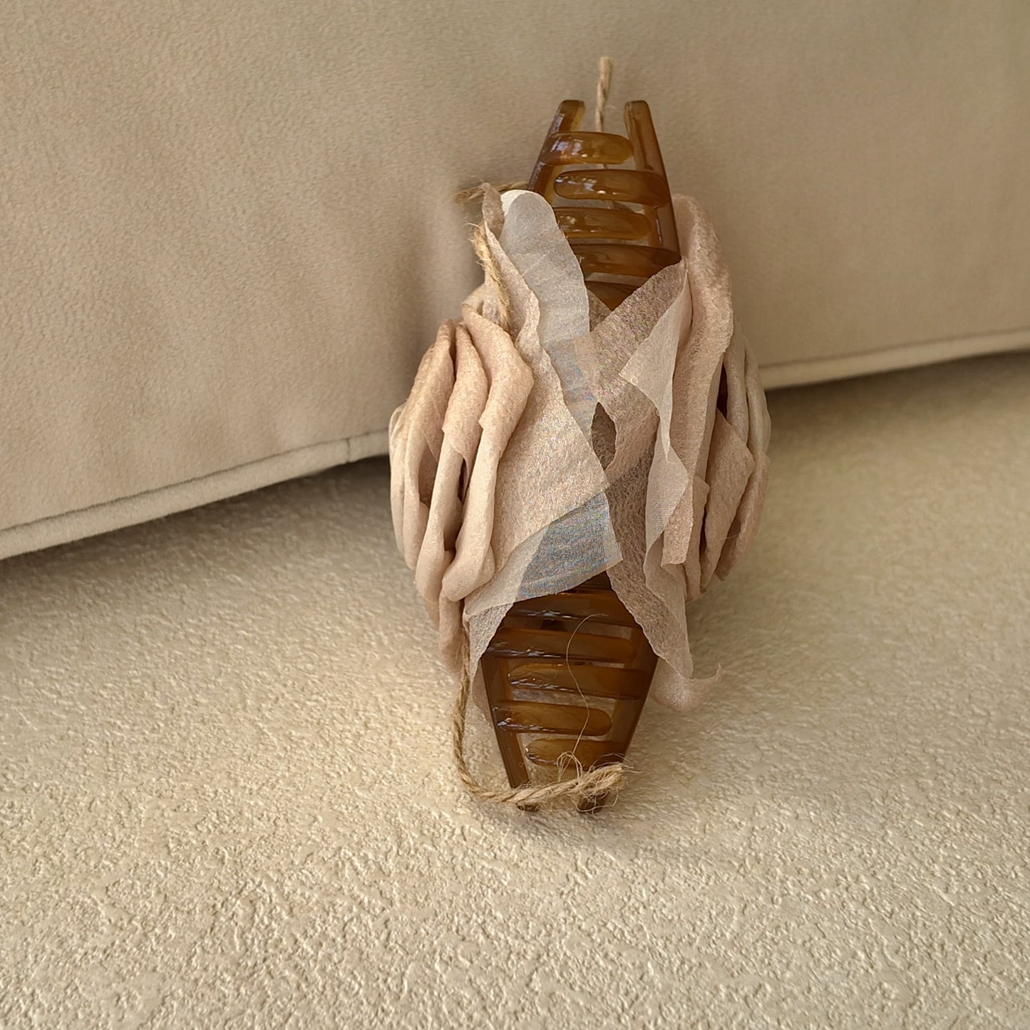 The Last Rose of Autumn Claw Clip