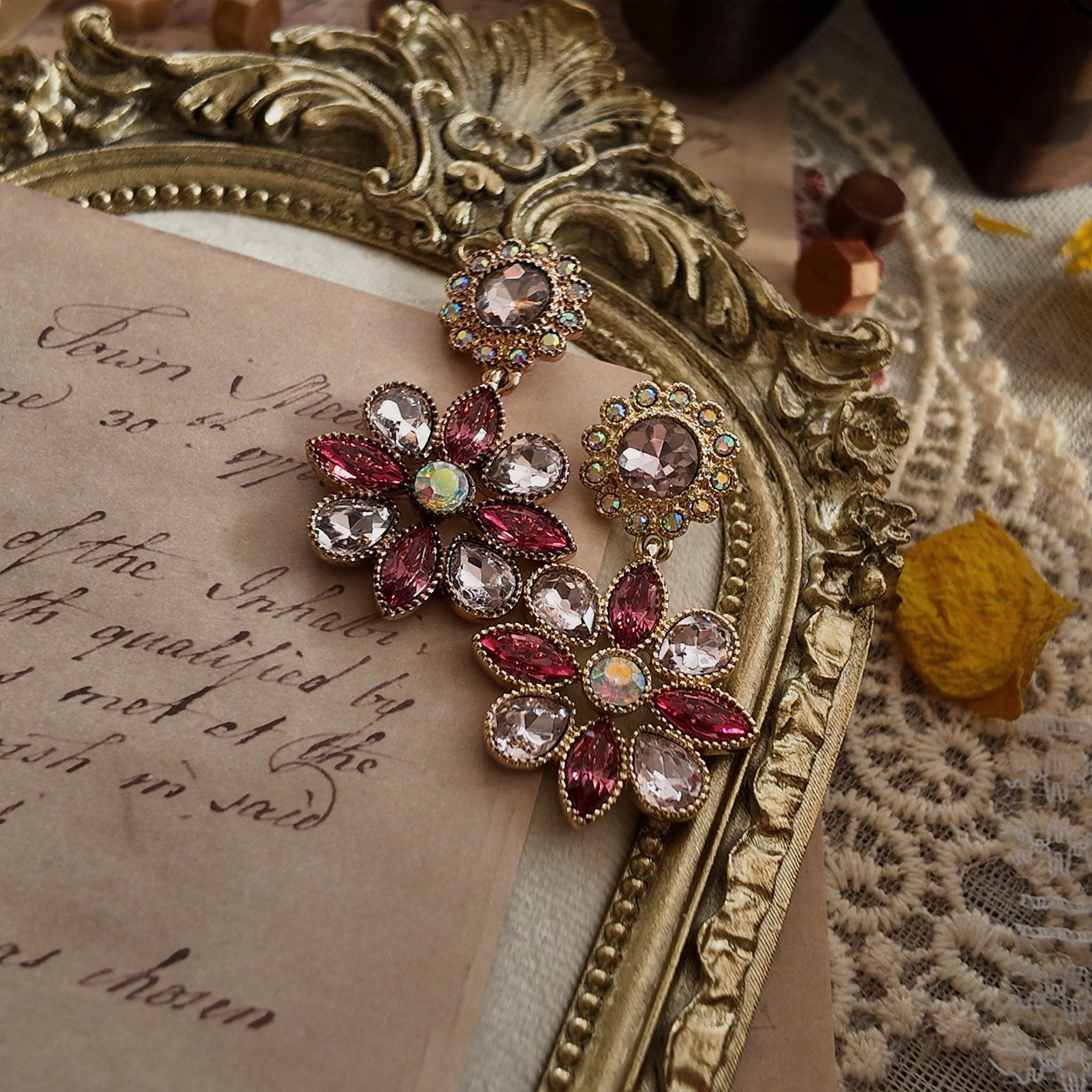 Garden Queen's Floral Dangles