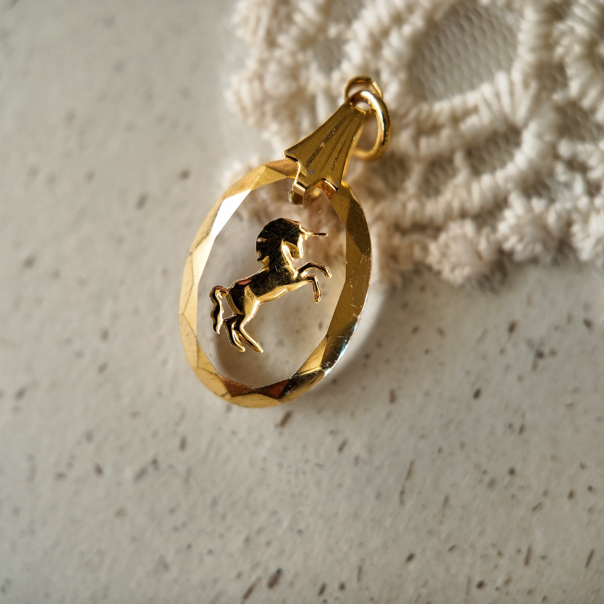 The Crystal Unicorn Pendant