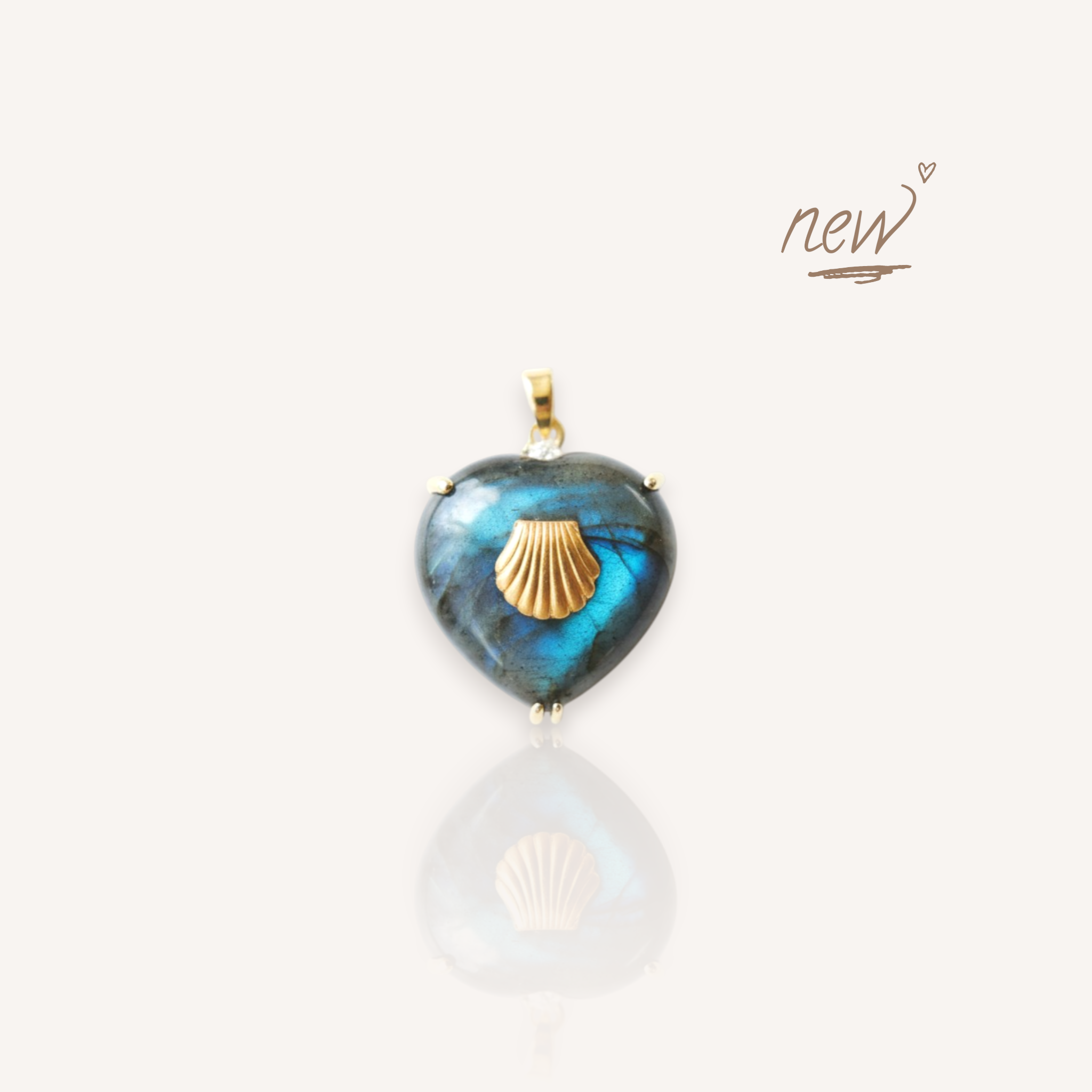 The Atlantis Heart Pendant