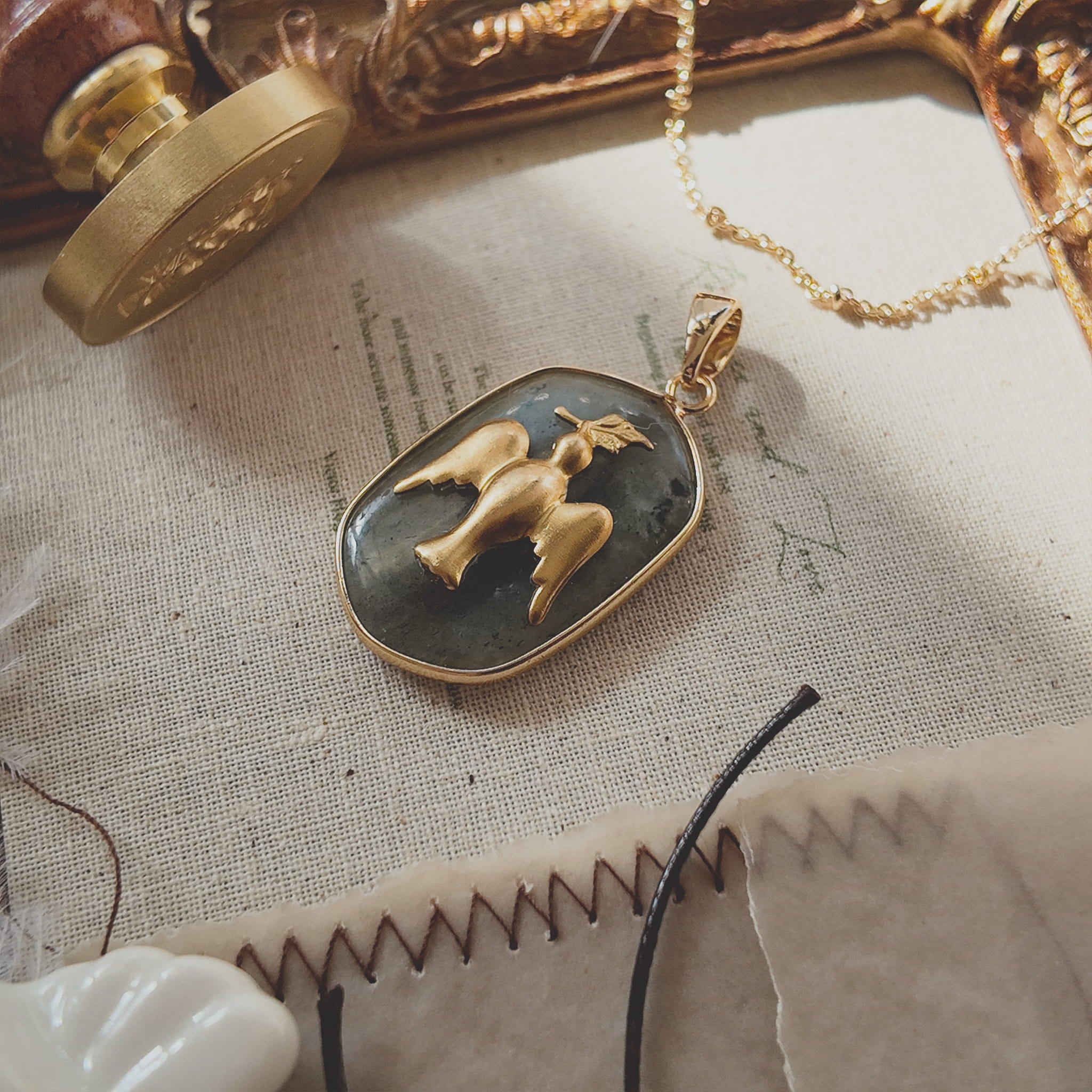 The Storm Dove Pendant