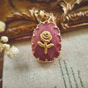 The Strawberry Rose Pendant