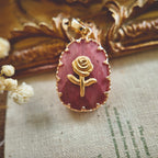 The Strawberry Rose Pendant