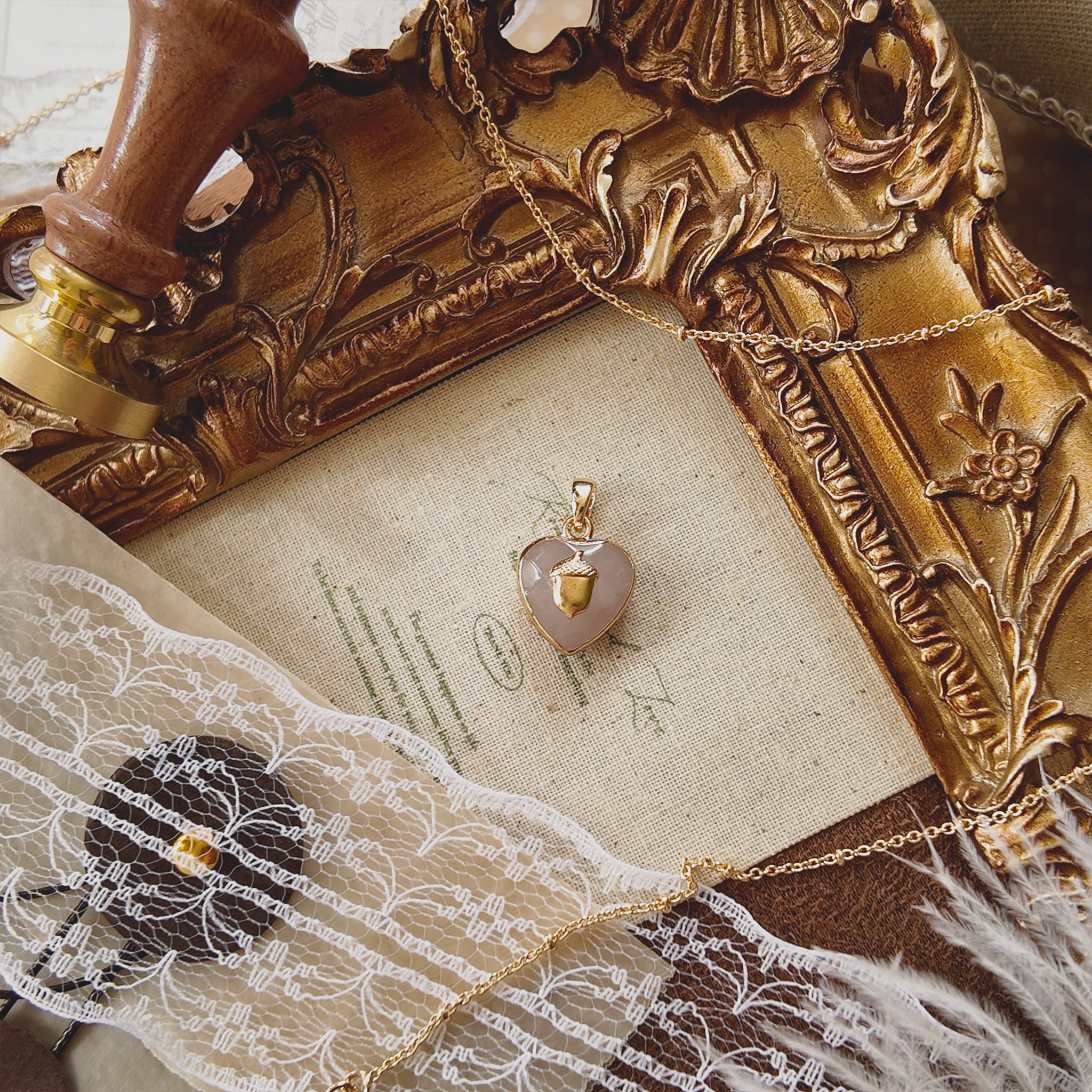 The Woodland Heart Pendant