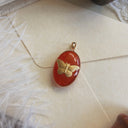 The Scarlet Chrysalis Pendant