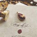 The Crimson Bloom Gothic Pendant
