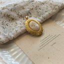 The Ivory Portrait Locket Pendant