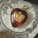 The Sovereign Heart Agate Pendant