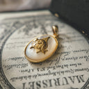 The Sapphire Current Fish Pendant