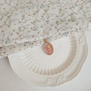 The Singular Bloom Watermelon Agate Pendant