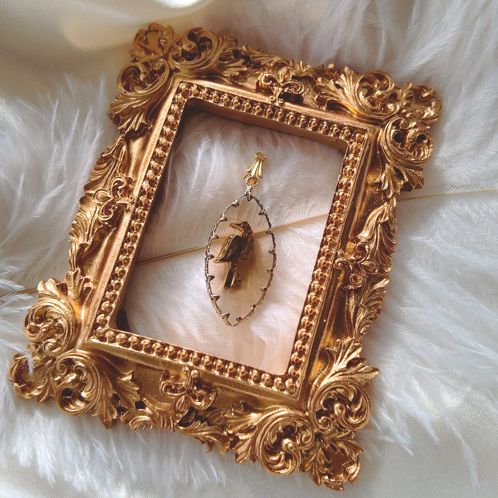 The Gilded Canary Pendant
