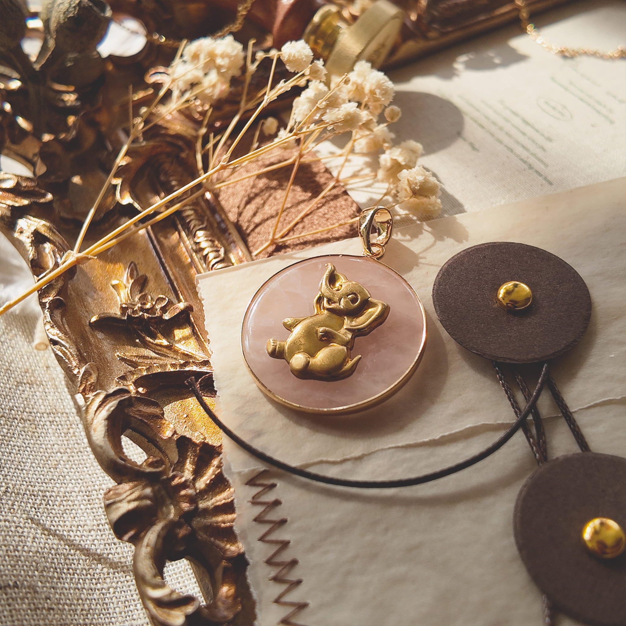 The Joyful Elephant Pendant