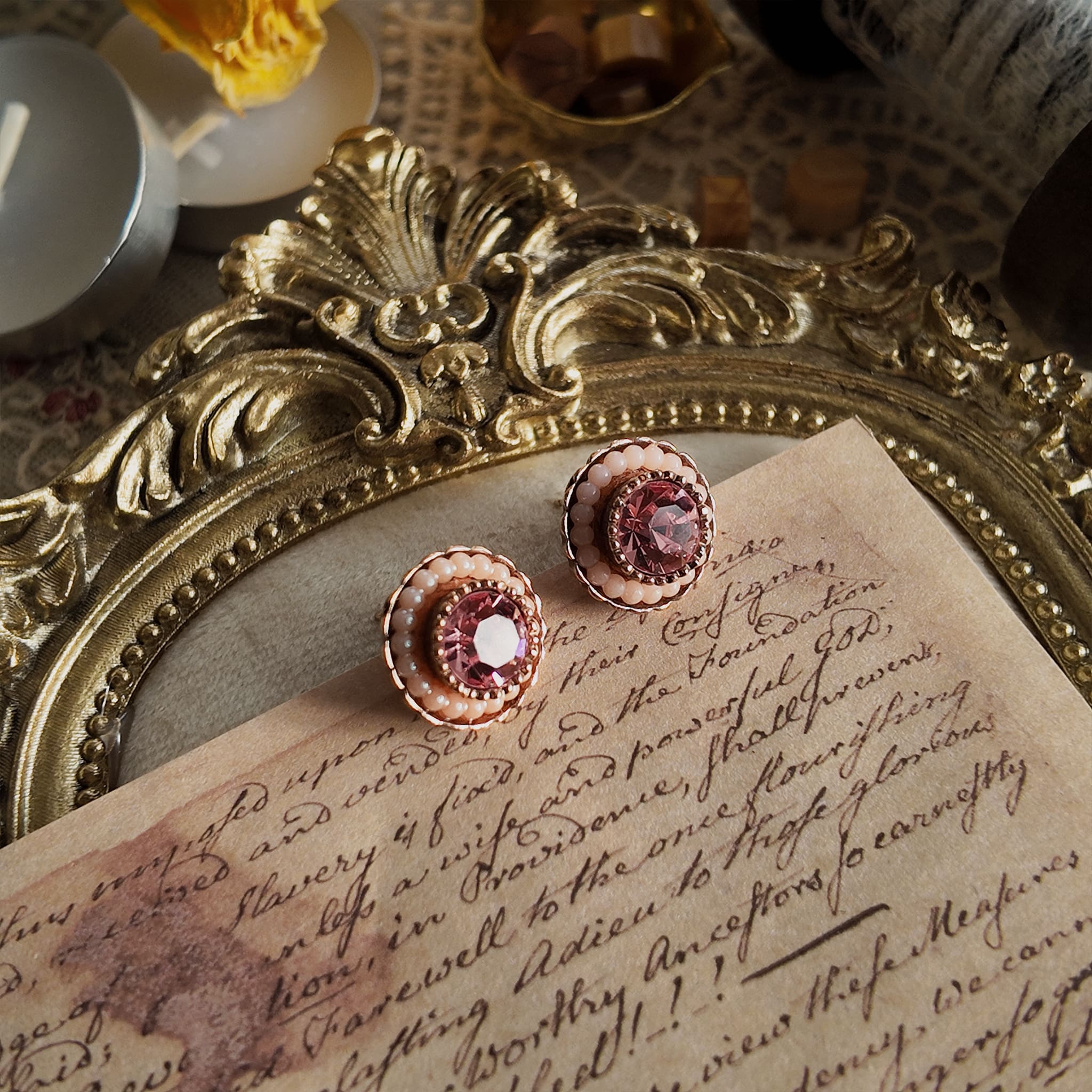 Cherry Bakewell Studs