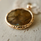 The Sepia Skylark Pendant