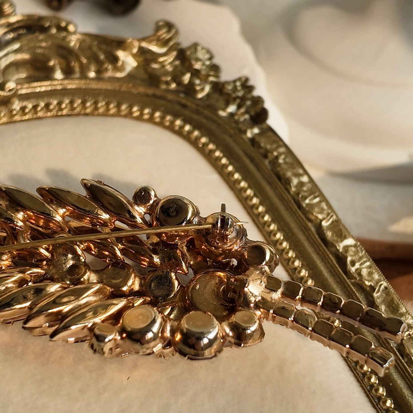 Juliana D&E "Alchemist's Leaf" Brooch