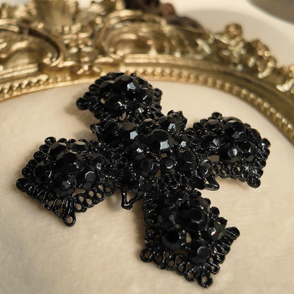 M.Jent "The Vampire's Crest" Cross Brooch