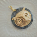 The Midnight Sentinel Owl Pendant