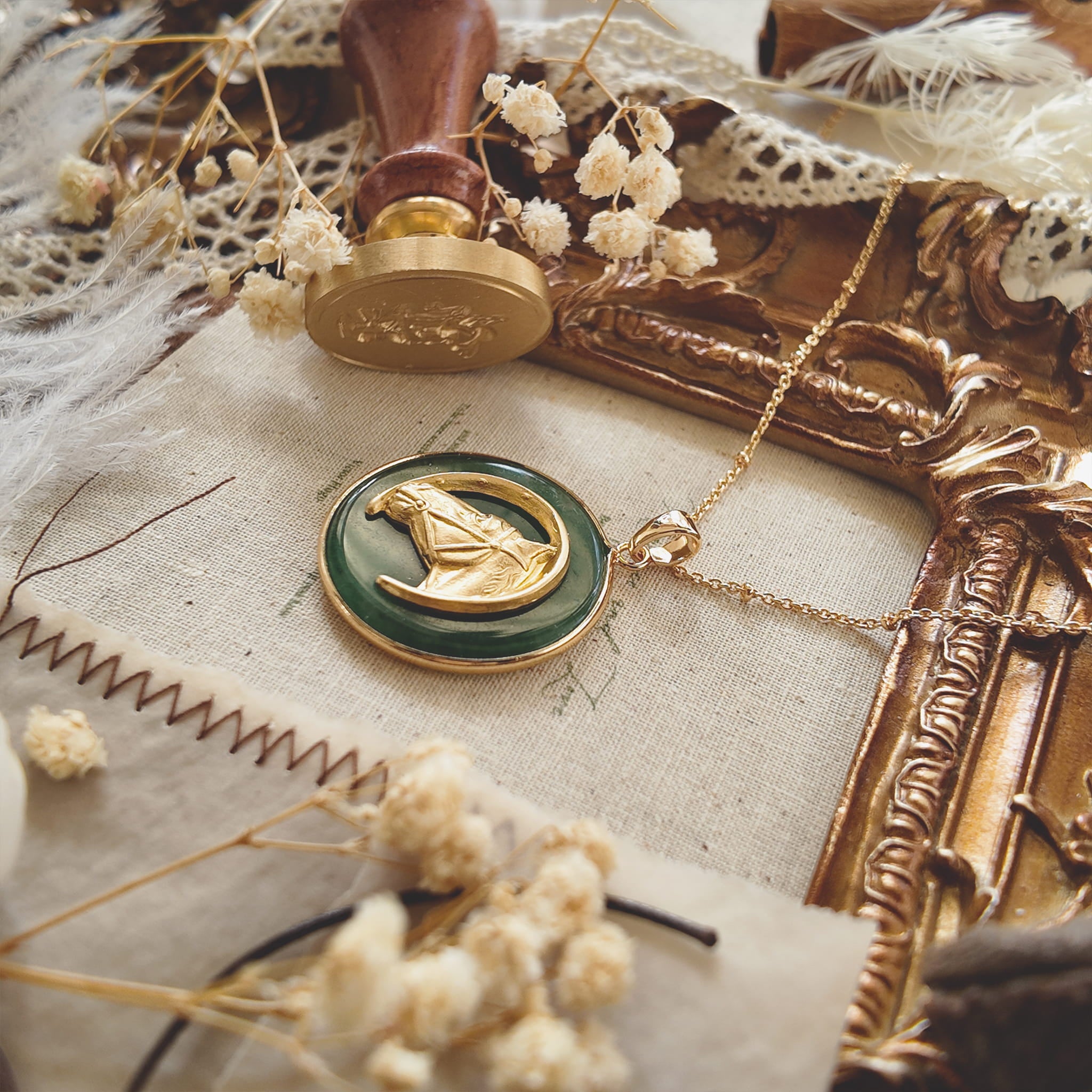 The Lucky Stallion Pendant