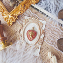The Enamored Archer Heart Pendant