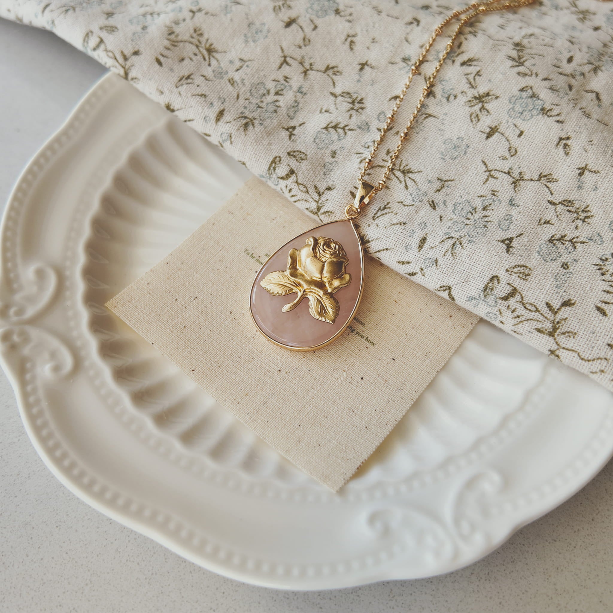 The Self-Gifted Rose Pendant