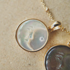 Sleeping Moon & Star Charm