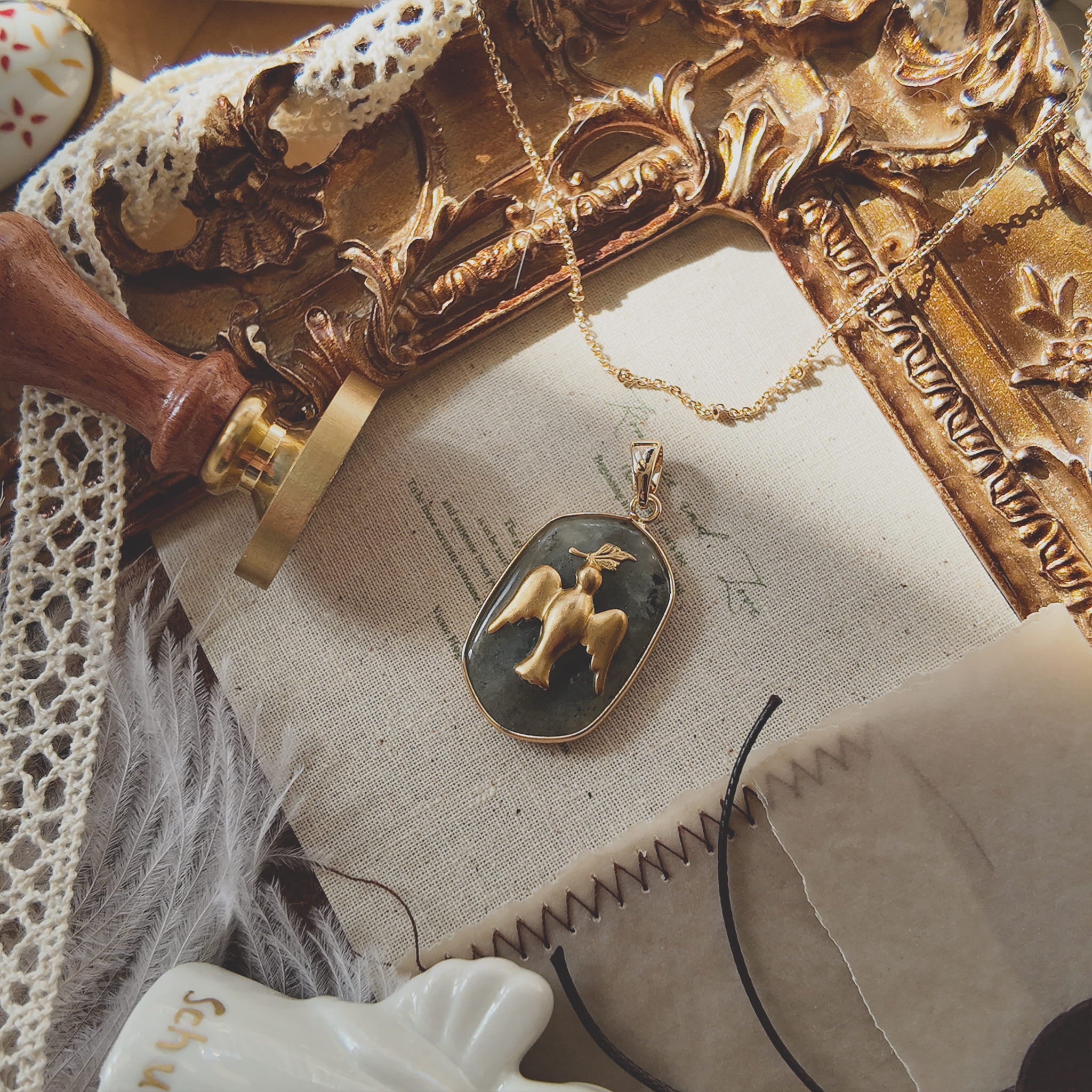 The Storm Dove Pendant