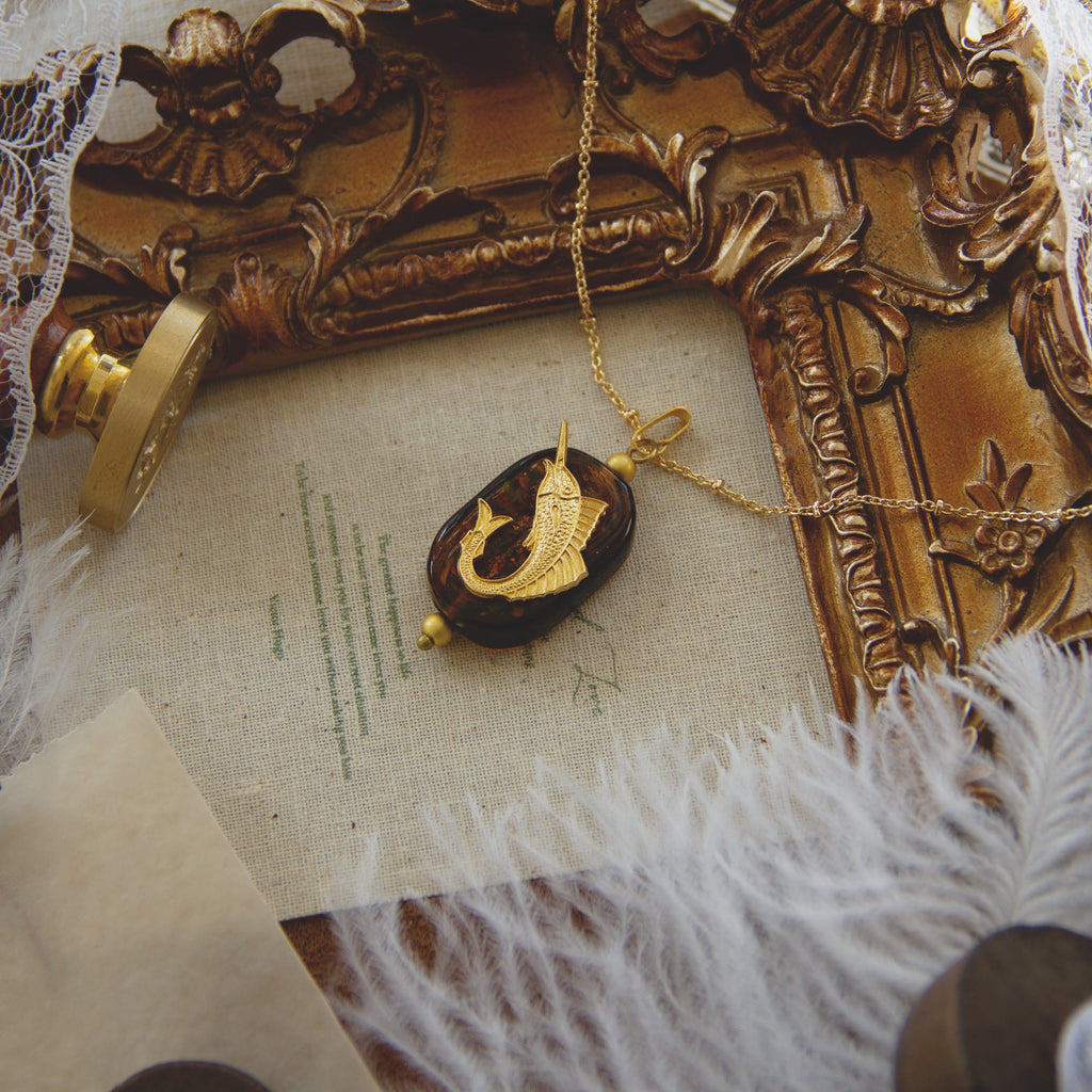 The Amber Tide Pendant