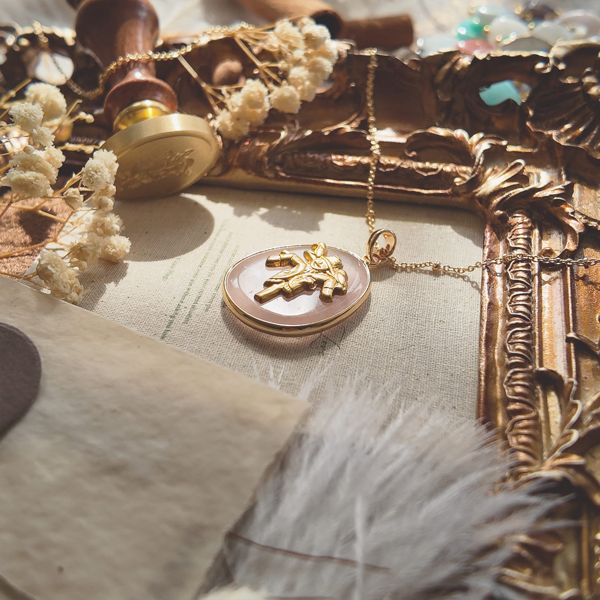 The Happy Scarecrow Pendant