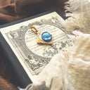 The Cerulean Oracle Pendant