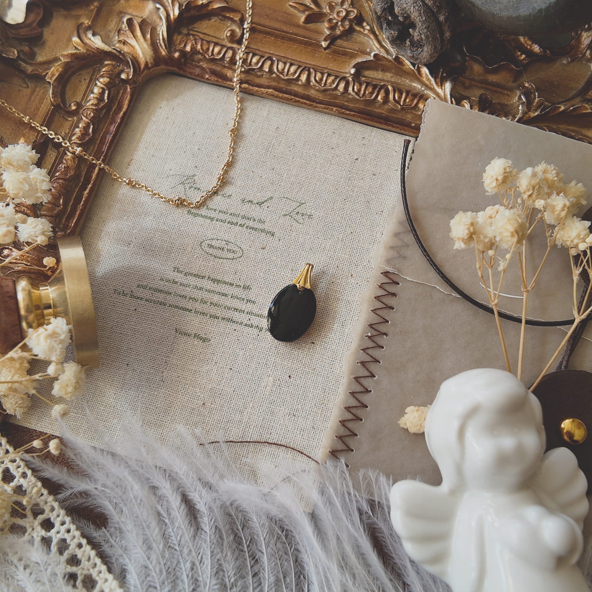 The Gilded Night Pendant