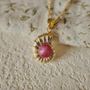 The Stellar Conch Whisper Pendant