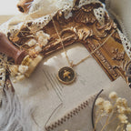 The Sepia Skylark Pendant