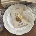 Mother-of-Pearl & Brass Bee Locket