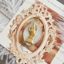 The Graceful Claim Marquise Agate Pendant