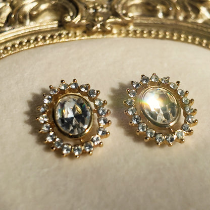 TRIFARI Crystal "Magic Mirror"  Studs