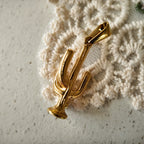 The Gilded Saguaro Pendant