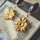 The Midnight Bloom Earrings