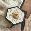 Mother-of-Pearl & Brass Bee Locket