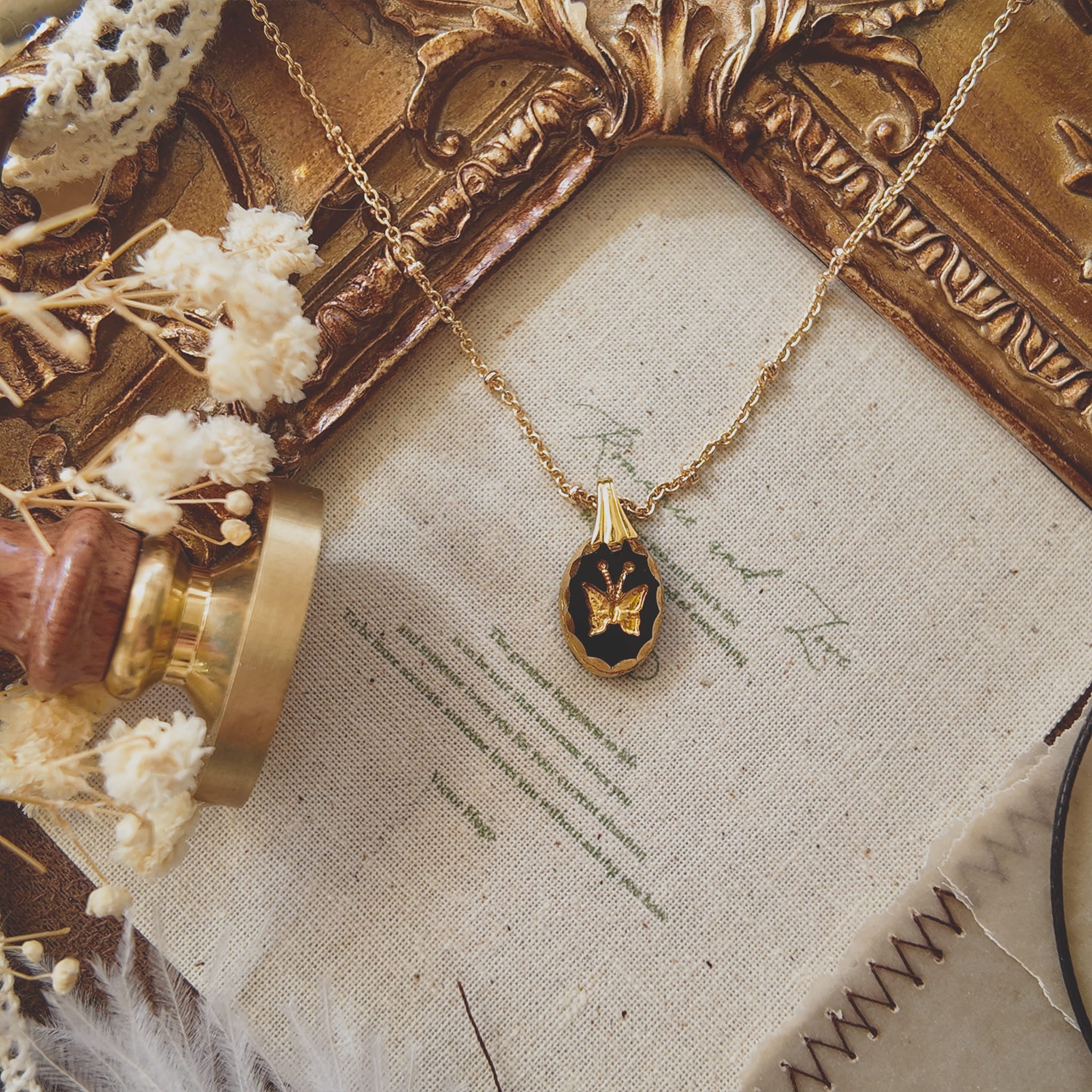 The Gilded Night Pendant