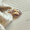 The Elysian Flutter Strawberry Quartz Pendant