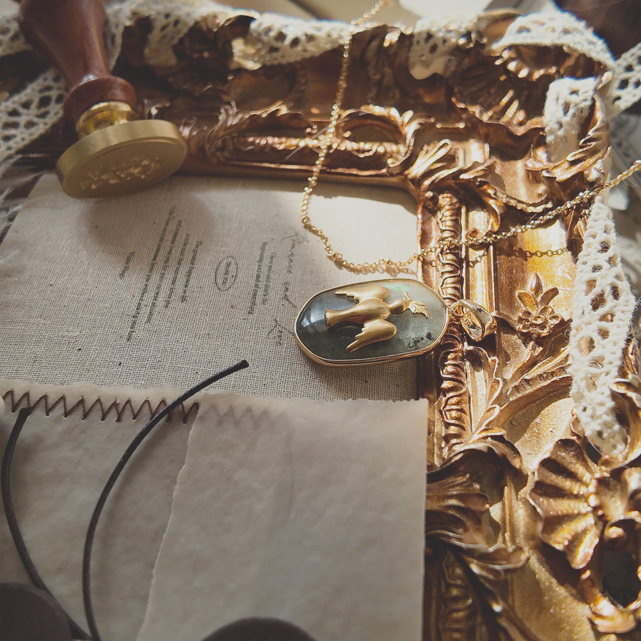 The Storm Dove Pendant