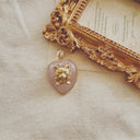 The Rosy Bowtie Kitty Pendant