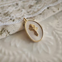 The Reflective Haven Angel Pendant