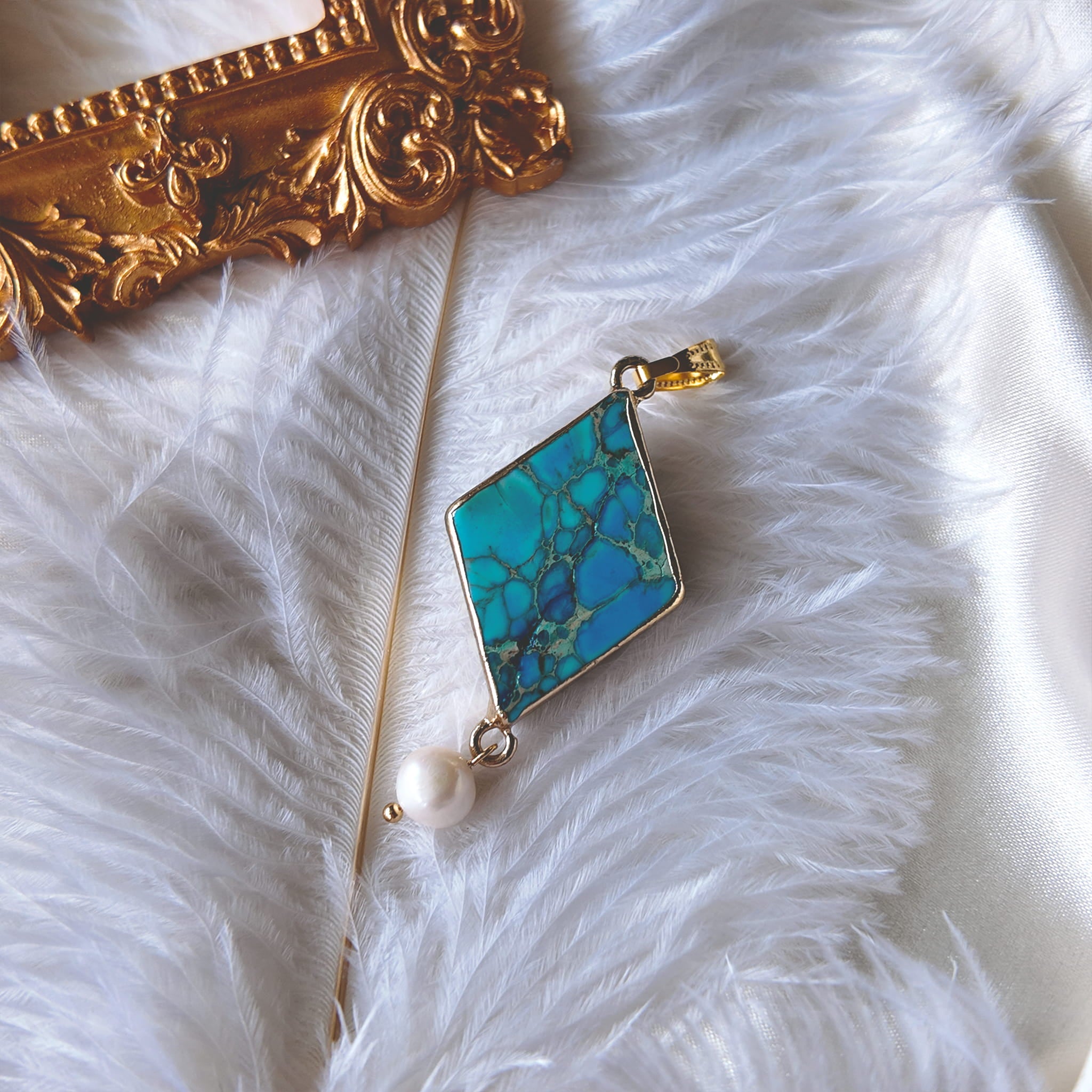 The Azure Herald Pendant