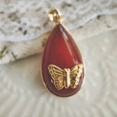 The Crimson Bloom Gothic Pendant