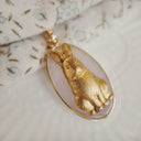 The Serene Reverie Rabbit Pendant